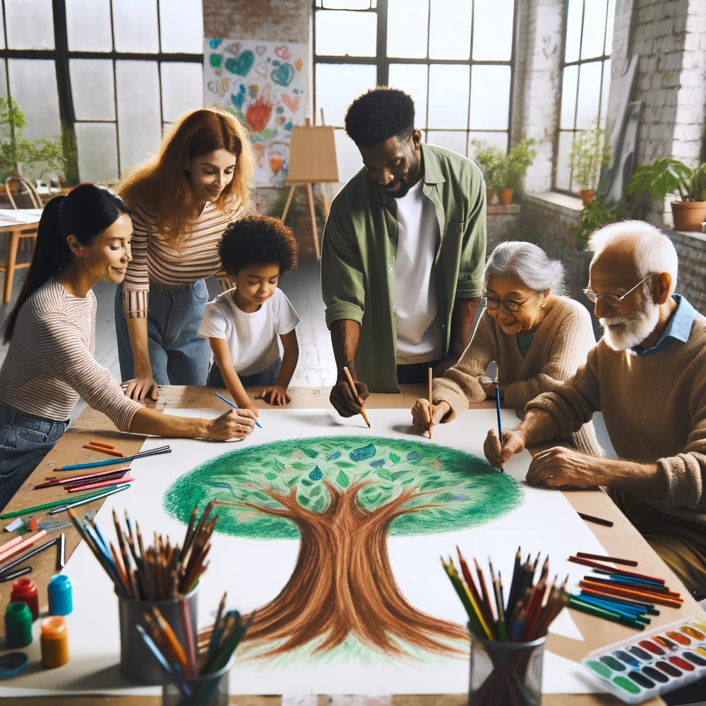 طراحی شجره نامه توسط خانواده